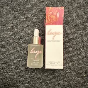 Laqa & Co Dew Me Right Rose Moringa Facial Oil 1oz each Repair Recharge Protect